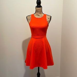 Motel Cut Out Fit and Flare Dress